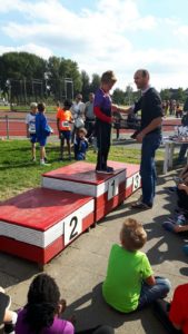 Mooie eerste wedstrijd van Adam