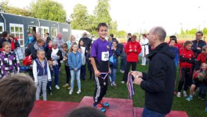 Tristan blij met zijn prijs