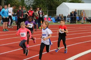 Destiny in actie op de 600m