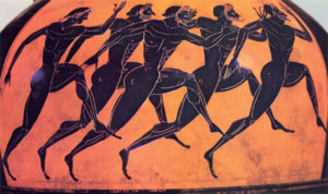 De oude Grieken deden al aan georganiseerde atletiek