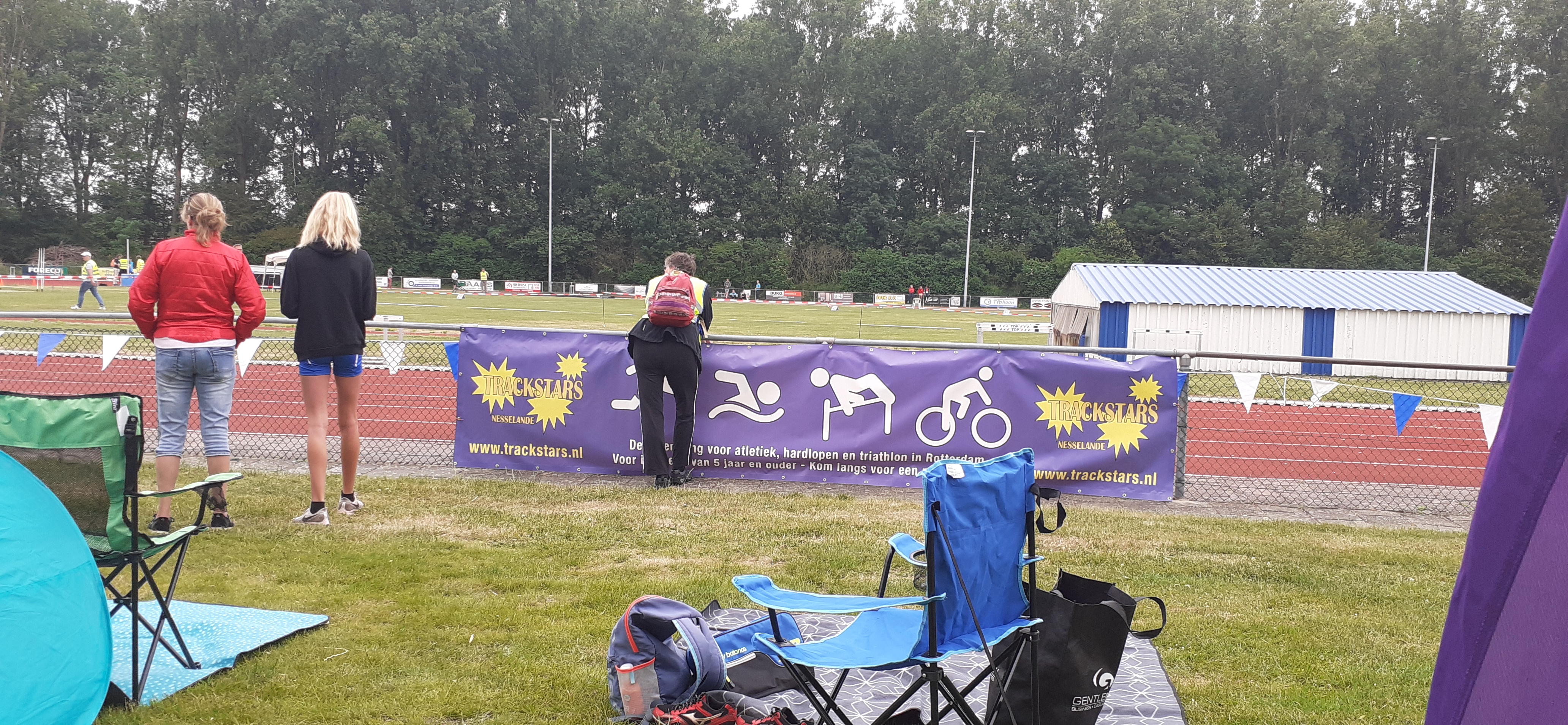 Trackstars spandoek in Gorinchem